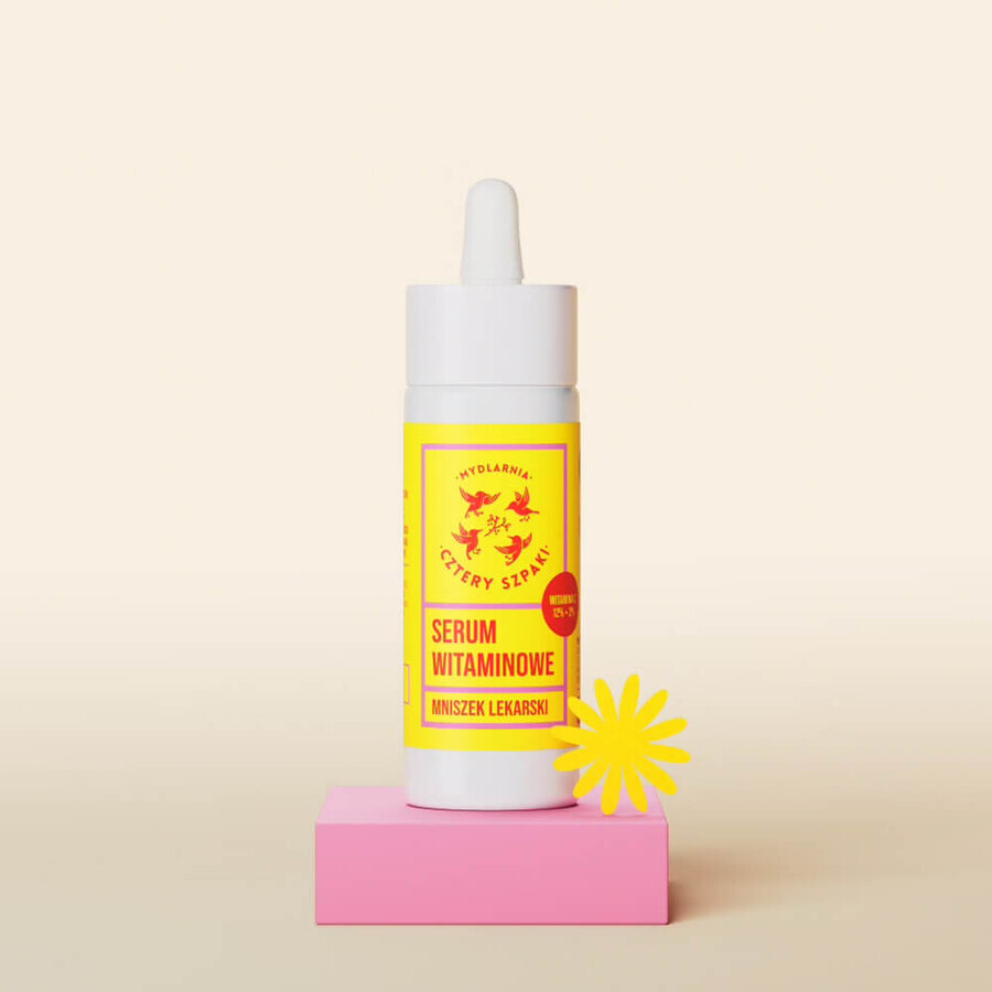 Quatre roses, sérum vitaminé, pissenlit, 30 ml