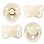 Set de bavoirs Try-It Collection, tétines, caoutchouc et silicone, taille 1, 0-6 mois, Ivoire, 4 pièces Set de bavoirs Try-It Collection, tétines, caoutchouc et silicone, taille 1, 0-6 mois, Ivoire, 4 pièces
