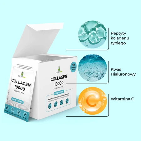 BetterMe Collageen 10000, neutrale smaak, 10 g x 30 sachets