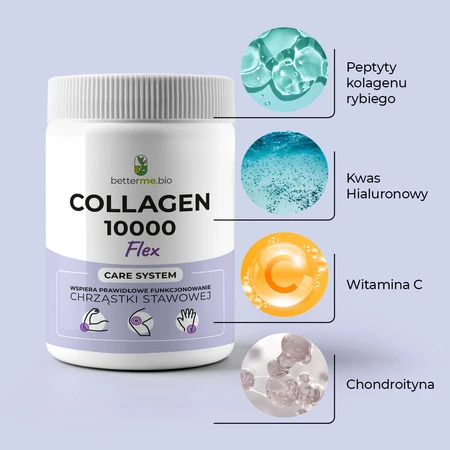 BetterMe Colágeno 10000 Flex, sabor neutro, 450 g