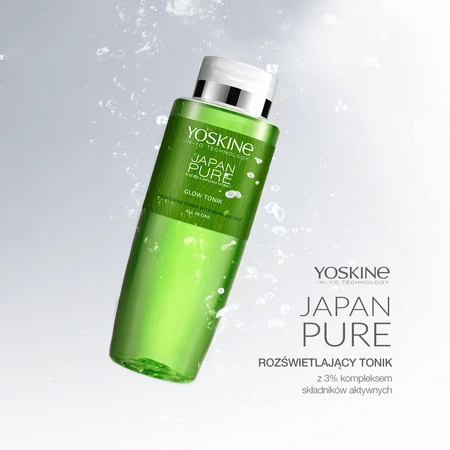 Yoskine Japan Pure, illuminating tonic, with mandelic acid, 400 ml