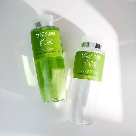 Yoskine Japan Pure, illuminating tonic, with mandelic acid, 400 ml