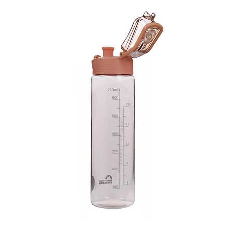Majestic Sport, botella de agua tritán, Okosei Clear, rosa, 750 ml