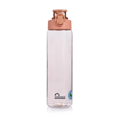Majestic Sport, botella de agua tritán, Okosei Clear, rosa, 750 ml