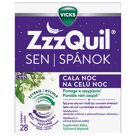 ZzzQuil Sleep All Night, 28 Tabletten