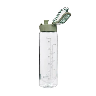 Majestic Sport, botella de agua tritán, Okosei Clear, verde, 750 ml