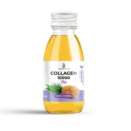 BetterMe Colágeno 10000 Flex, shot, sabor piña, 60 ml x 30 unidades