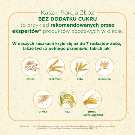 BoboVita Porcja Zbóż Flocons d'avoine lactés au riz, framboise-banane, sans sucre ajouté, après 6 mois, 210 g