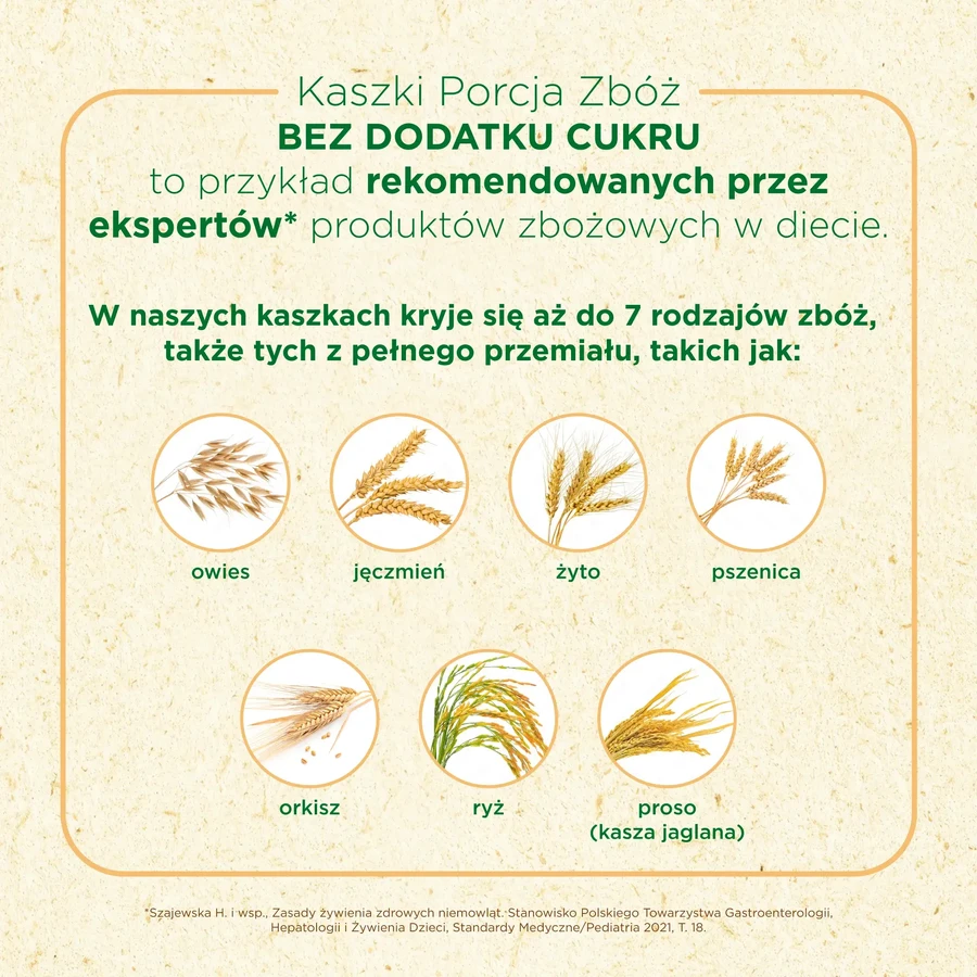 BoboVita Porcja Zbóż Flocons d'avoine lactés au riz, framboise-banane, sans sucre ajouté, après 6 mois, 210 g