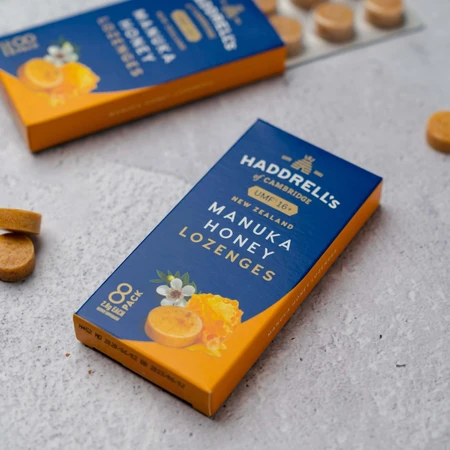 Haddrell's, pastilles au miel de Manuka MGO 570+, 8 pièces