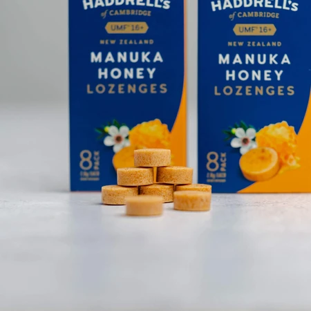 Haddrell's, pastilles au miel de Manuka MGO 570+, 8 pièces