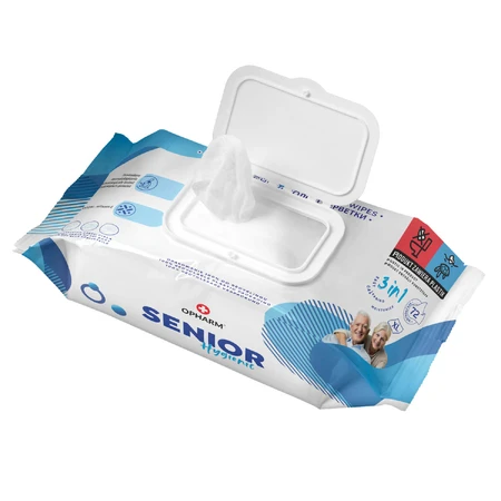 Opharm Senior Hygienic 3in1 Set, Feuchttücher, 4 x 72 Stück