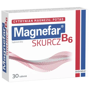Magnefar B6 Skurcz, 30 tablets