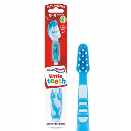 Aquafresh Little Teeth, children's toothbrush, 3-5 years, Soft, 1 piece
