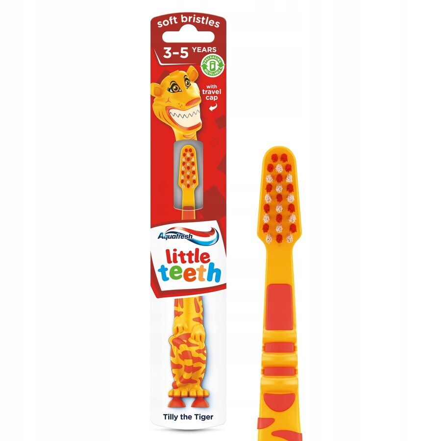 Aquafresh Little Teeth, children's toothbrush, 3-5 years, Soft, 1 piece