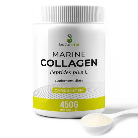 BetterMe Marine Collagen Peptides plus C, goût neutre, 450 g