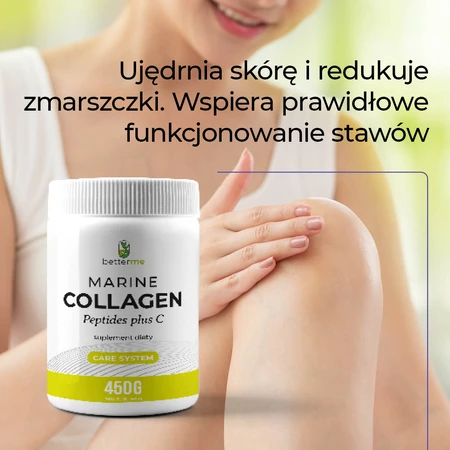 BetterMe Marine Collagen Peptides plus C, goût neutre, 450 g