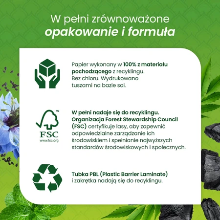 Himalaya Botanique, whitening tandpasta, actieve kool en nigella-olie, fluoridevrij, 75 ml