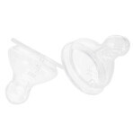 NUK First Choice+, tetină pentru biberon, silicon, mărimea M, 0-6 luni, 2 bucăți NUK First Choice+, tetină pentru biberon, silicon, mărimea M, 0-6 luni, 2 bucăți