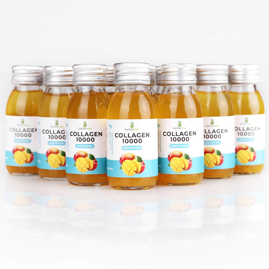 BetterMe Collagen 10000, shot, mango flavor, 60 ml x 30 pieces
