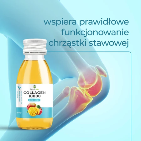 BetterMe Collagen 10000, shot, goût mangue, 60 ml x 30 pcs