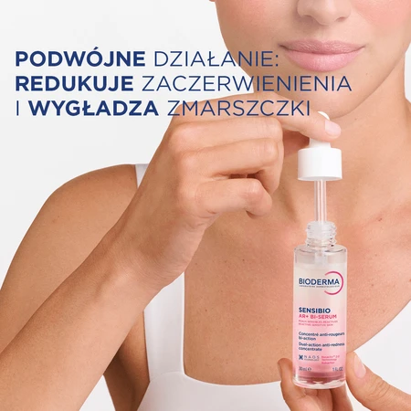 Bioderma Sensibio AR+, dubbelwerkend roodmakend serum, 30 ml