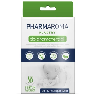 Pharmaroma, aromatherapie pleisters, vanaf 18 maanden, 5 stuks