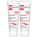 Set Emolium Dermocare, crema idratante, pelle sensibile, secca e soggetta ad allergie, dal primo giorno, 2 x 75 ml Set Emolium Dermocare, crema idratante, pelle sensibile, secca e soggetta ad allergie, dal primo giorno, 2 x 75 ml