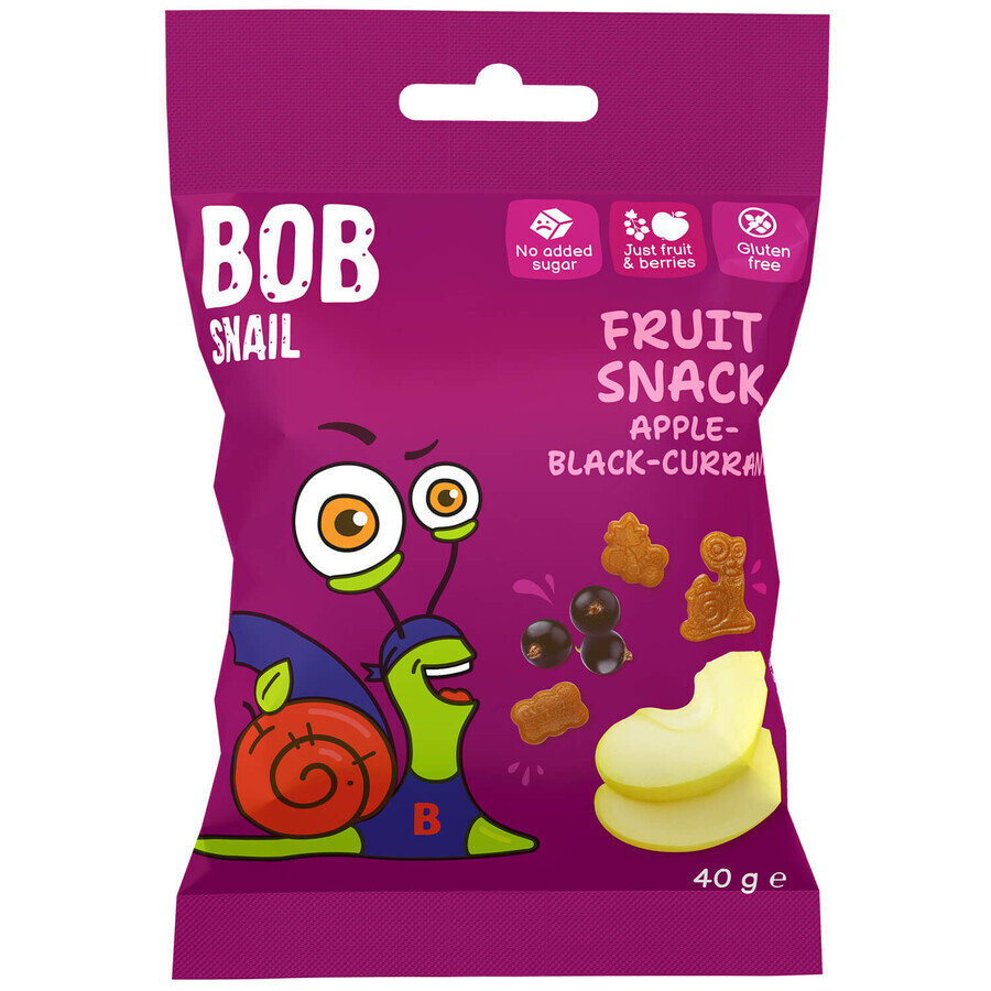 Buy Bob Snail Fruit Jelly, apple, black currant, 40 g Bob Snail Fruit Jelly, apple, black currant, 40 g