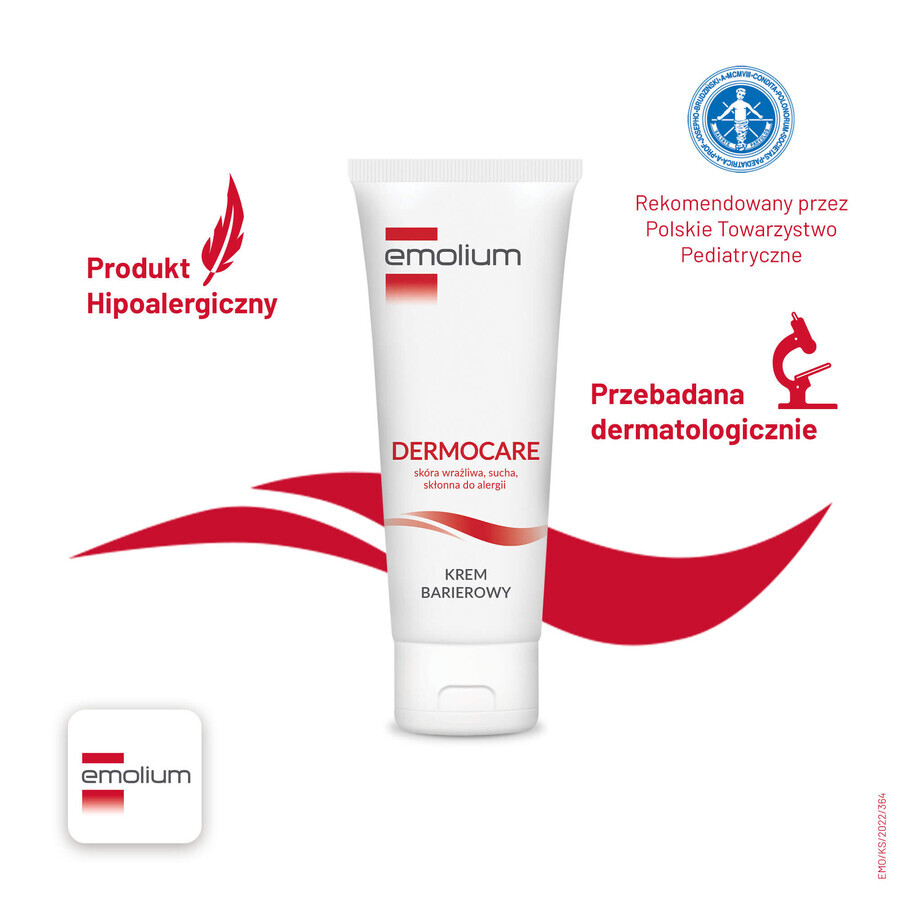 Set Emolium Dermocare, crema barrera, a partir de 3 años, 2 x 40 ml