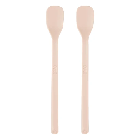 Lovi, erster Fütterungslöffel, Nude, 2 Stück