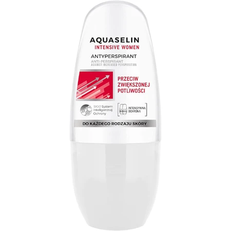 Aquaselin Intensive Women, antitranspiratiemiddel tegen overmatig zweten, 50 ml