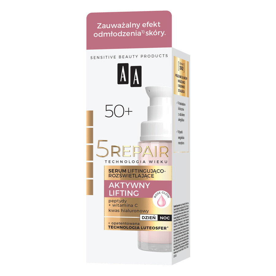 AA Age Technology 5Repair 60+, siero liftante e rassodante, 30 ml
