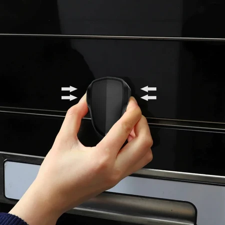 Sipo, ovendeurslot veiligheidspal, zwart, 1 stuk