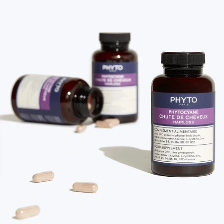 Phyto Phytocyane contra la caída del cabello, 84 cápsulas