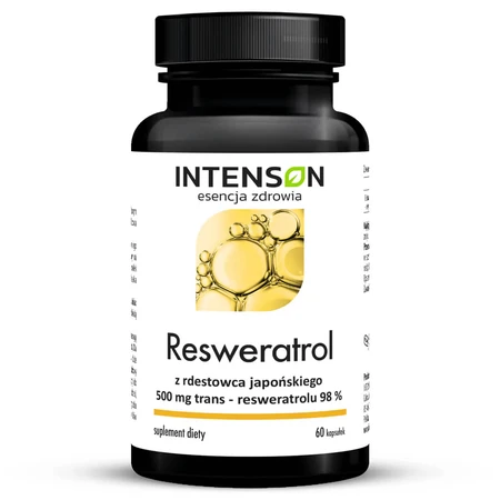 Intenson resveratrol de knotweed japonés, 60 cápsulas