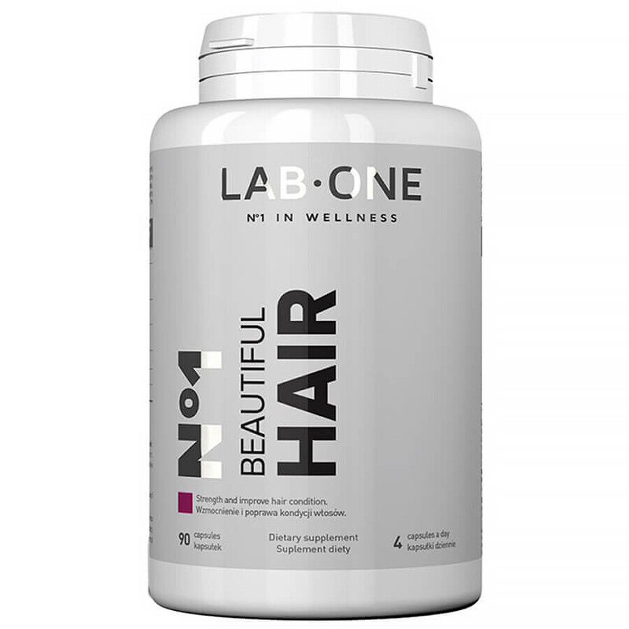 Lab One No 1 Beautiful Hair, 90 capsule