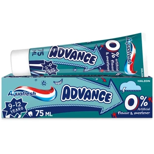 Aquafresh Advance, dentifrice pour enfants, 9-12 ans, 75 ml