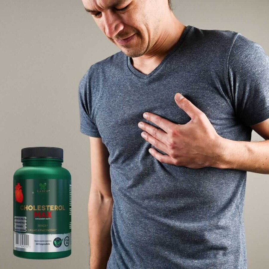 Lanco Nutritions Cholesterol Max, 60 gélules