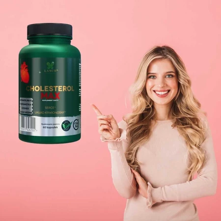 Lanco Nutritions Cholesterin Max, 60 Kapseln