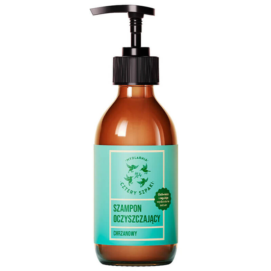 Cumpără Cztery Szpaki, șampon lichid de curățare, hrean, 300 ml Cztery Szpaki, șampon lichid de curățare, hrean, 300 ml