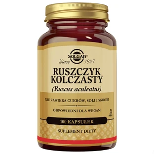 Solgar Ruscus spikensis, 100 capsules