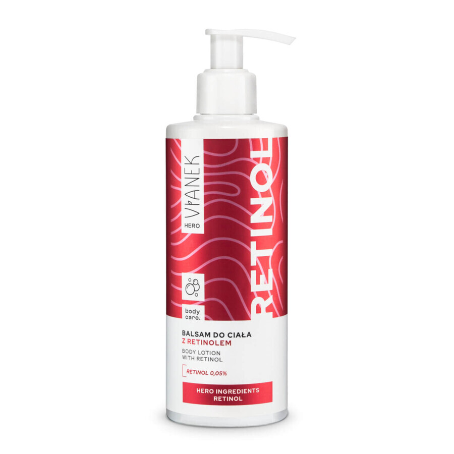 Vianek Hero Retinol loțiune de corp cu retinol, 300 ml