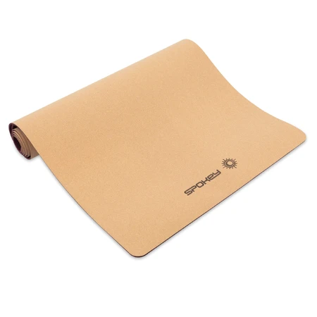 Spokey Savasana, cork mat, anti-slip, pink, 1 piece