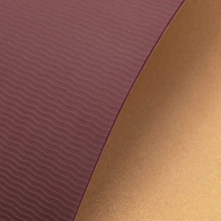 Spokey Savasana, cork mat, anti-slip, pink, 1 piece