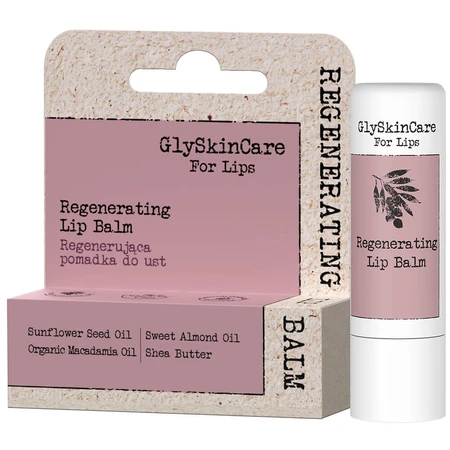 GlynSkinCare For Lips, regenererende lippenstift, 4.9 g