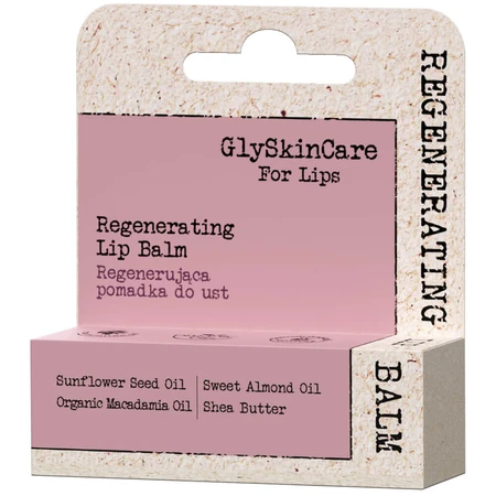 GlynSkinCare For Lips, regenererende lippenstift, 4.9 g