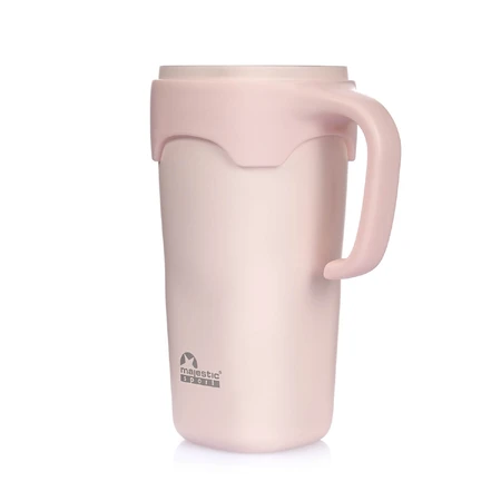 Majestic Sport, Thermobecher mit Strohhalm Jelly, rosa, 650 ml
