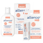 Allerco Med Emolients, shampoo idratante, 200 ml + balsamo labbra lenitivo, 4,9 g in omaggio Allerco Med Emolients, shampoo idratante, 200 ml + balsamo labbra lenitivo, 4,9 g in omaggio