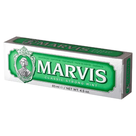 Marvis Classic Menta Fuerte, pasta dentífrica menta intensa, 85 ml